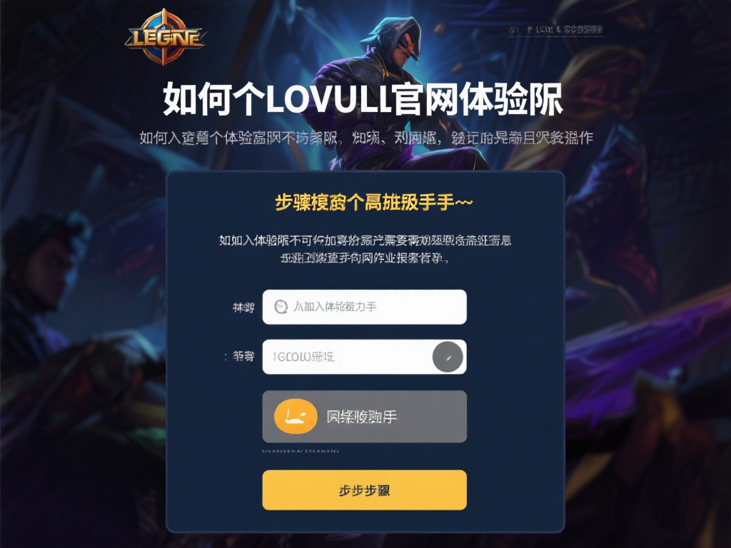 如何加入LOL官网体验服&nbsp;步骤简单易上手