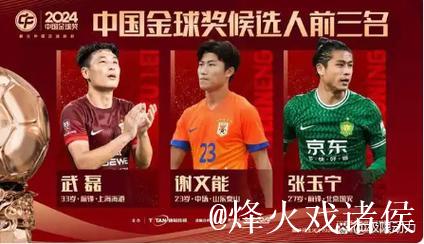 中国金球奖候选名单揭晓,上海6名球员入围 中国金球奖候选名单揭晓,上海6名球员入围